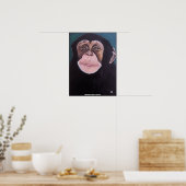 Bewaker van het bos Schilderij van Alfred Fox Poster (Keuken)