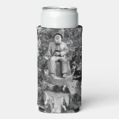 Bewaker van het bos seltzer blikjeskoeler (Seltzer Voorkant)