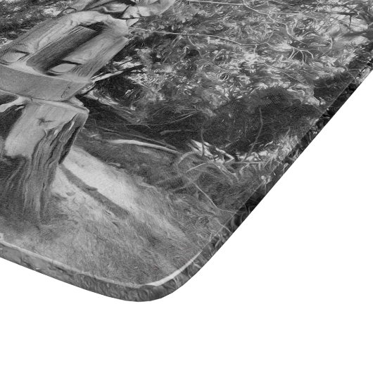 Bewaker van het bos snijplank (Hoek)