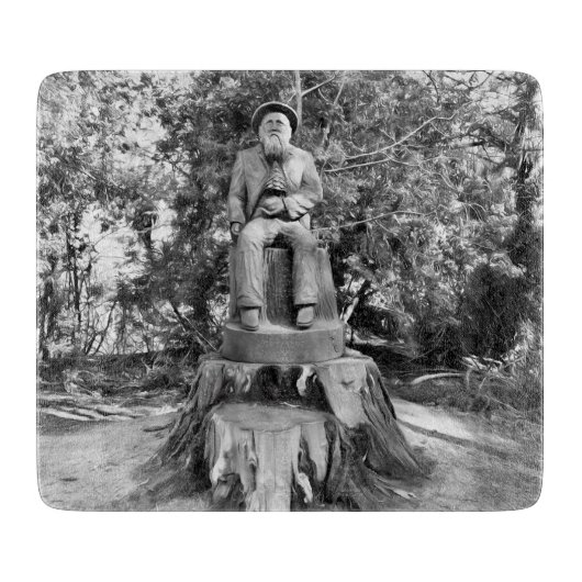 Bewaker van het bos snijplank (Voorkant)