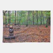 Bewaker van het bos theedoek (Horizontaal)