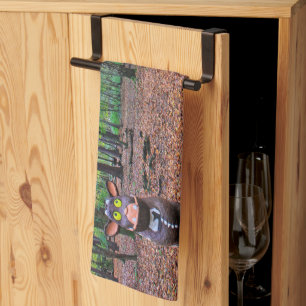 Bewaker van het bos theedoek