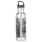 Bewaker van het bos waterfles (Achterkant)