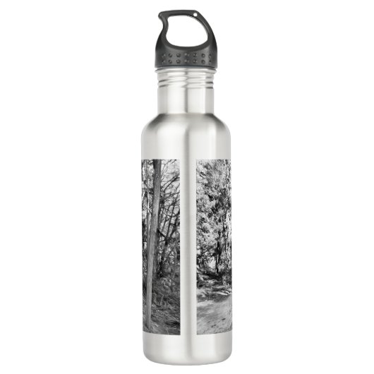 Bewaker van het bos waterfles  (Achterkant)