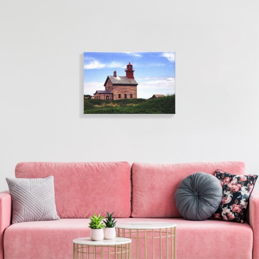 Bewaker van het eiland North Block Canvas Afdruk (Insitu (Woonkamer))