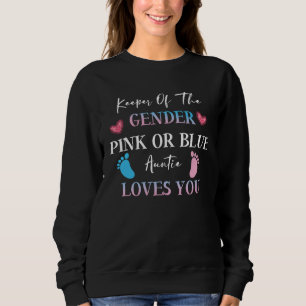 Bewaker Van Het Geslacht Roze Of Blauwe Tante Houd Trui