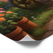 Bewaker van het Heilige Vuur Poster (Hoek)