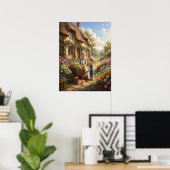 Bewaker van het Heilige Vuur Poster (Thuiskantoor)