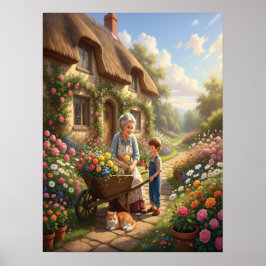 Bewaker van het Heilige Vuur Poster