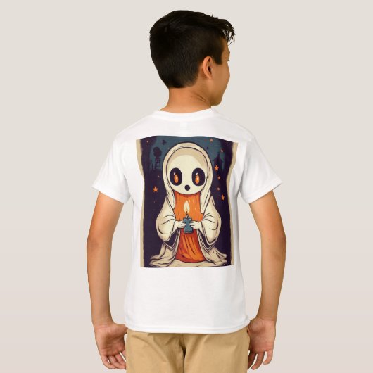 "Bewaker van het Licht". T-shirt (Achterkant volledig)