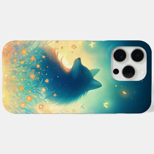 Bewaker van het Midnight Forest Case-Mate iPhone Case (Achterkant (horizontaal))