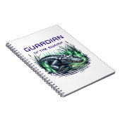 Bewaker van het moeras - Spiraal Notebook Notitieboek (Rechterzijde)