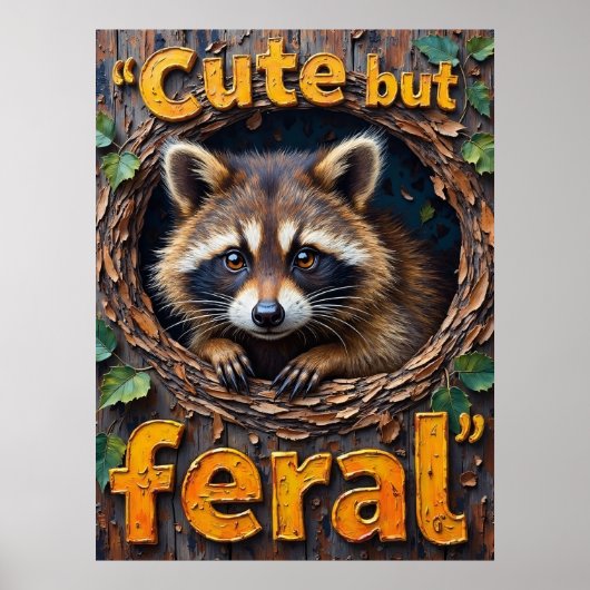 Bewaker van het Nest: Raccoon's Perch Poster (Voorkant)