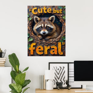 Bewaker van het Nest: Raccoon's Perch Poster