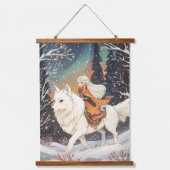 Bewaker van het Noorderlicht Hangend Wandkleed (Voorkant)