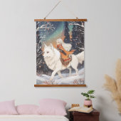 Bewaker van het Noorderlicht Hangend Wandkleed (Slaapkamer)