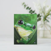 Bewaker van het water Schilderij van Alfred Fox Briefkaart (Staand voorkant)