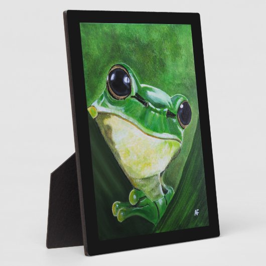 Bewaker van het Water Schilderij van Alfred Fox Fotoplaat (Zijkant)