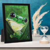 Bewaker van het Water Schilderij van Alfred Fox Fotoplaat (Zijkant)