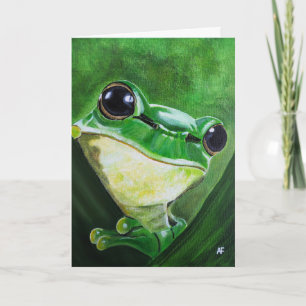 Bewaker van het Water Schilderij van Alfred Fox Kaart