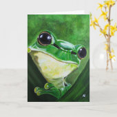 Bewaker van het Water Schilderij van Alfred Fox Kaart (Gele Bloem)