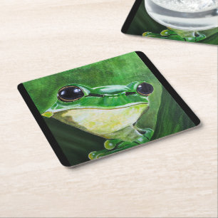 Bewaker van het Water Schilderij van Alfred Fox Kartonnen Onderzetters