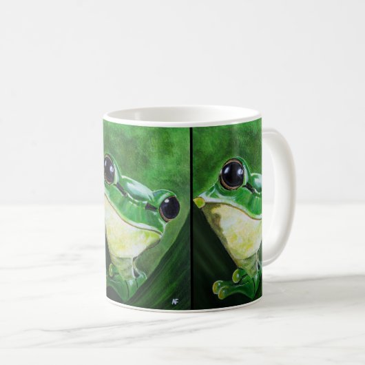 Bewaker van het Water Schilderij van Alfred Fox Koffiemok (Voorkant rechts)