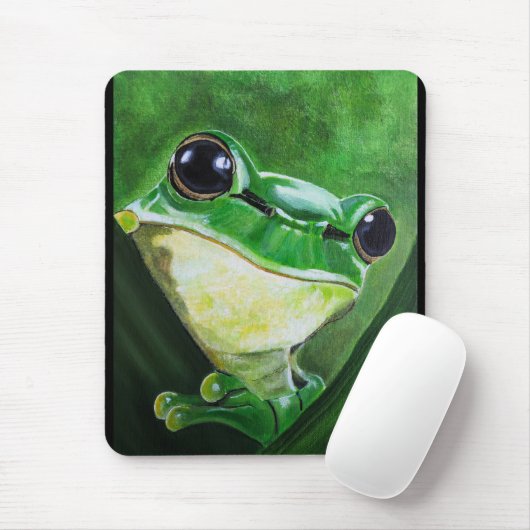 Bewaker van het Water Schilderij van Alfred Fox Muismat (Met muis)