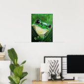 Bewaker van het Water Schilderij van Alfred Fox Poster (Thuiskantoor)