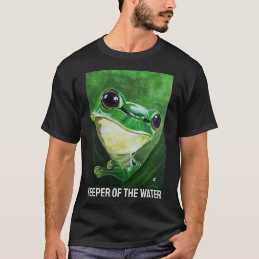 Bewaker van het Water Schilderij van Alfred Fox T-shirt (Voorkant)
