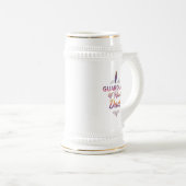 Bewaker van mijn hart: pap Stein - 22 oz Bierpul (Voorkant rechts)
