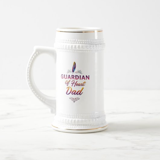 Bewaker van mijn hart: pap Stein - 22 oz Bierpul (Links)