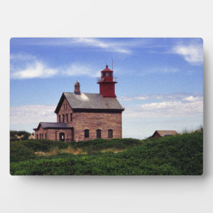 Bewaker van North Block Island Fotoplaat