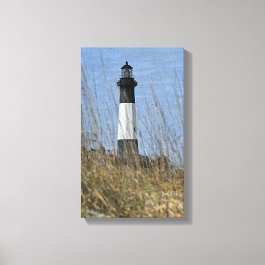 Bewaker van Tybee Island Canvas Afdruk (Voorkant)