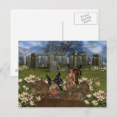 Bewakers van Avalon, Stonehendge-gateway Briefkaart (Voorkant / Achterkant)