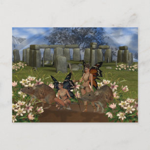 Bewakers van Avalon, Stonehendge-gateway Briefkaart