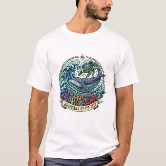BEWAKERS VAN DE DIEPTE T-SHIRT (Voorkant)