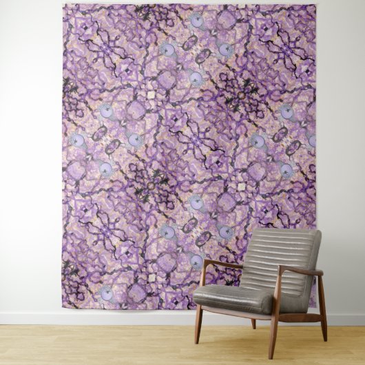 Bewakers van de drempel - tapijt wandkleed (In situ)