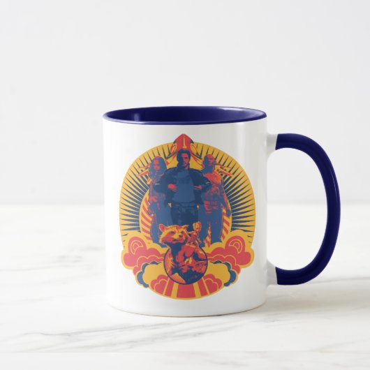 Bewakers van de Galaxy Vol. 2 | Kunst voor Japanse Mok (Rechts)