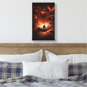 Bewakers van de Innerlijke Wildernis Canvas Afdruk (Insitu (Slaapkamer))