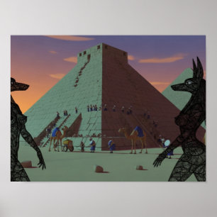 Bewakers van de piramides poster
