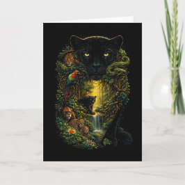 Bewakers van de Wildernis Feestdagen Kaart