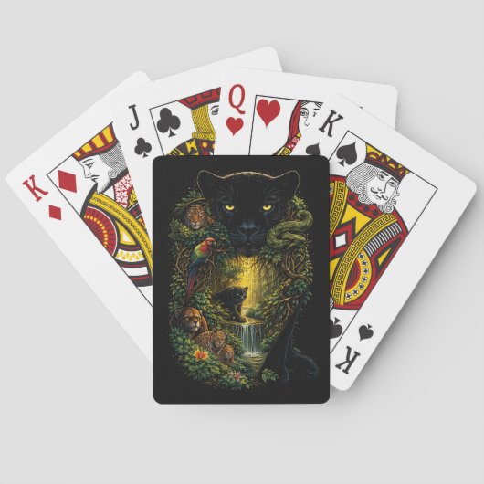 Bewakers van de Wildernis Pokerkaarten (Achterkant)