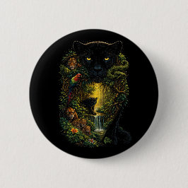 Bewakers van de Wildernis Ronde Button 5,7 Cm