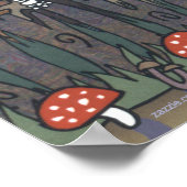 Bewakers van een gehakt bos Print (Hoek)