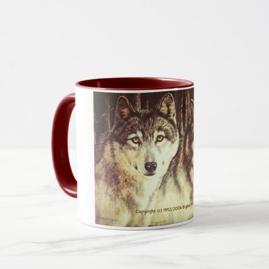 Bewakers van het bos mok (Voorkant links)