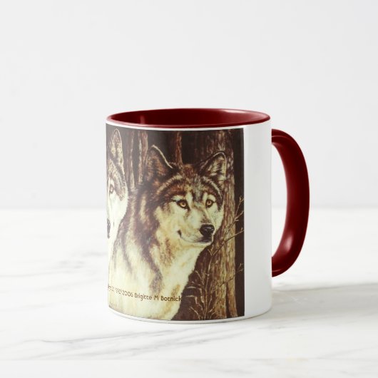 Bewakers van het bos mok (Voorkant rechts)