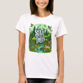 Bewakers van het bos: Red onze bomen T-shirt (Voorkant)
