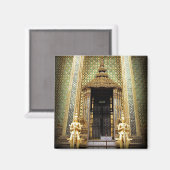 Bewakers van het Gouden Paleis Thail Foto Magneet (Voorkant / Achterkant)