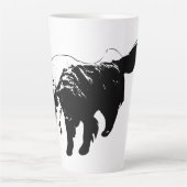 Bewakers van het Oktoberpad Latte Mok (Voorkant)